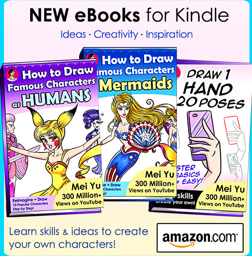 Check out Mei Yu's how to draw eBooks for Amazon Kindle!