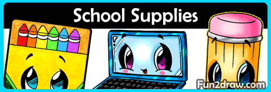 Cute and kawaii school supply how to draw videos for school classes and back to school