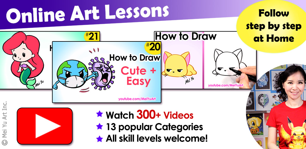 Header image for Mei Yu's online art lessons